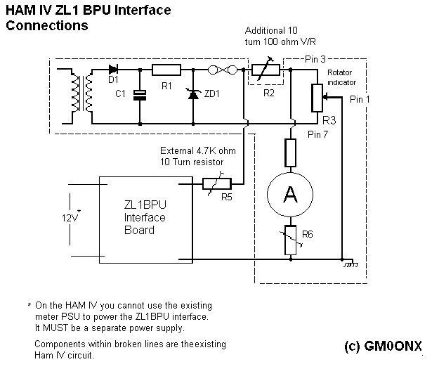 Modifying the ZL1BPU Interface for use with the Ham IV